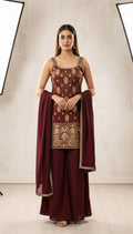 Party wear sharara suit