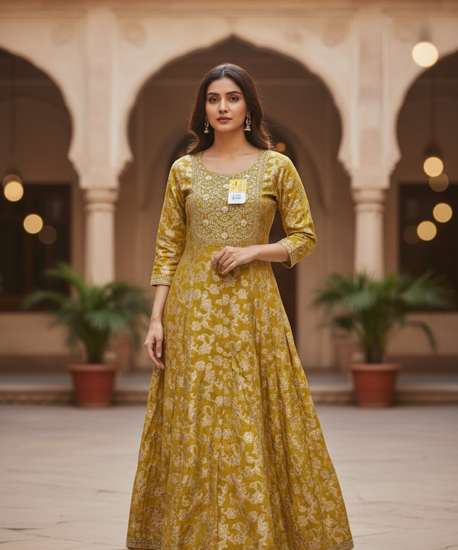 Cotton long kurti