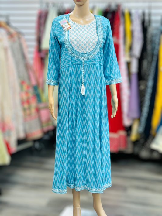 Cotton Long kurti (final sale item)