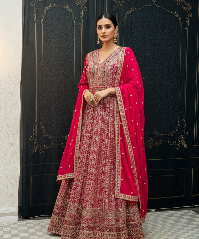 Party wear long gown : Indo western