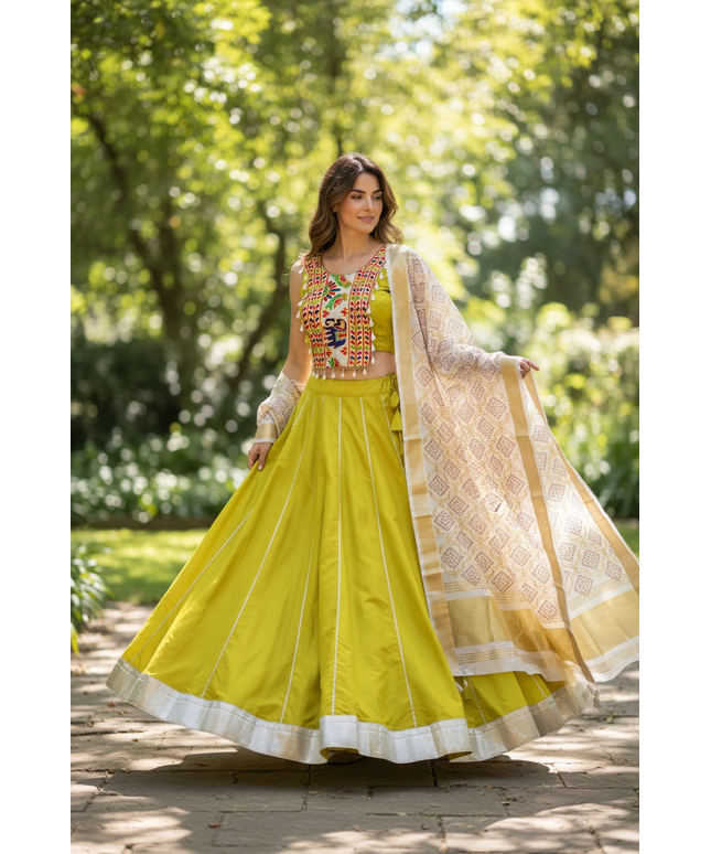 Full flair chaniya choli (6 meter ghera)