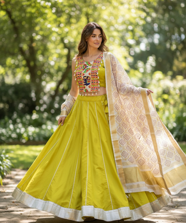 Full flair chaniya choli (6 meter ghera)
