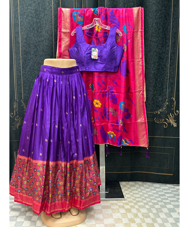 Art silk chaniya choli set