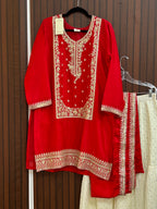 Sharara suit / exclusive designer piece - Kurti Connection USA