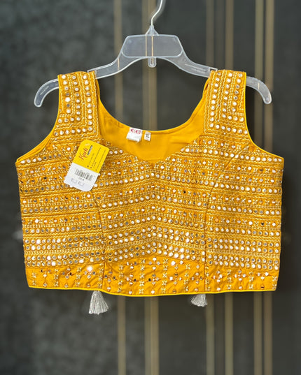 Mirror work blouse - Kurti Connection USA