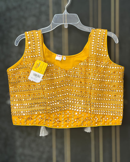 Mirror work blouse - Kurti Connection USA