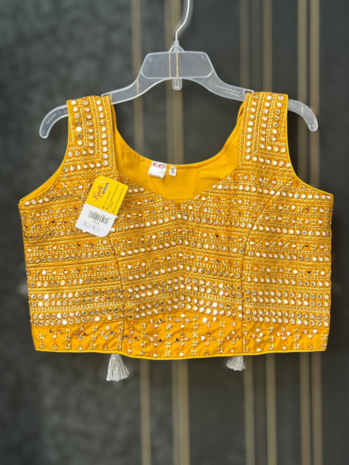 Mirror work blouse