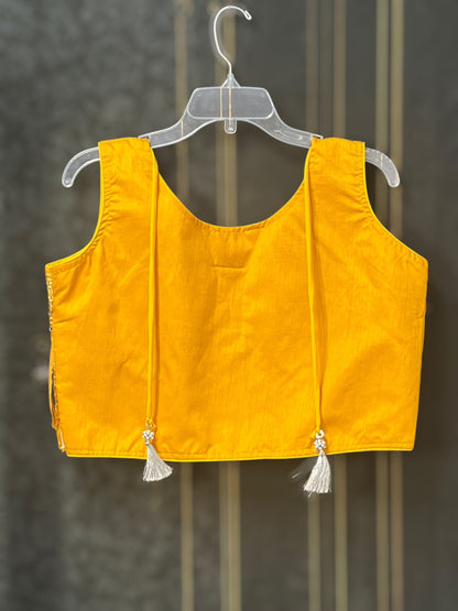 Mirror work blouse