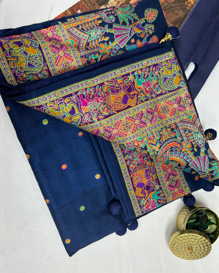 Wedding wear silk saree - Kurti Connection USA