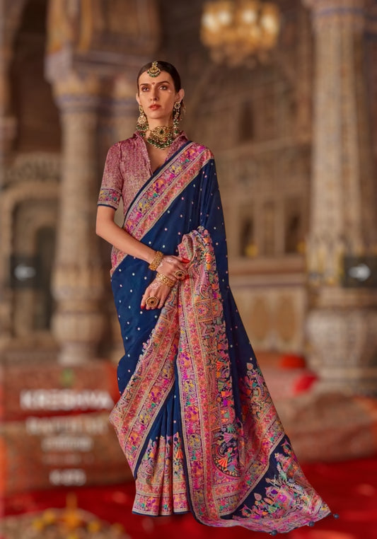 Wedding wear silk saree