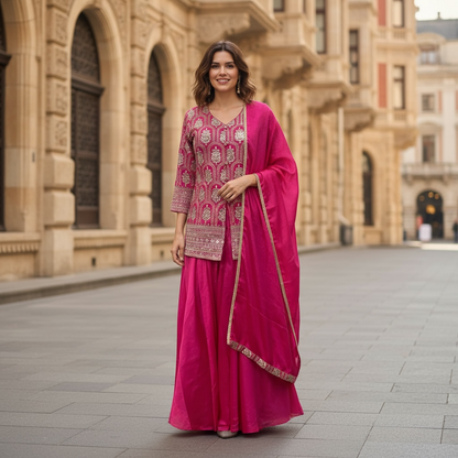 Sharara suit - Kurti Connection USA