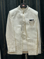 Three piece indo western sherwani