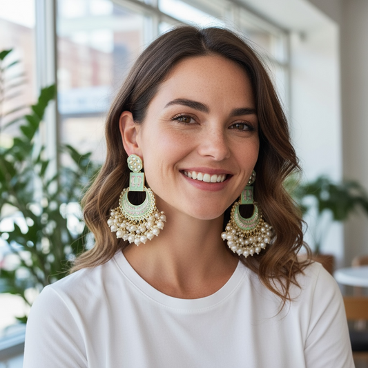 Chandbali earrings