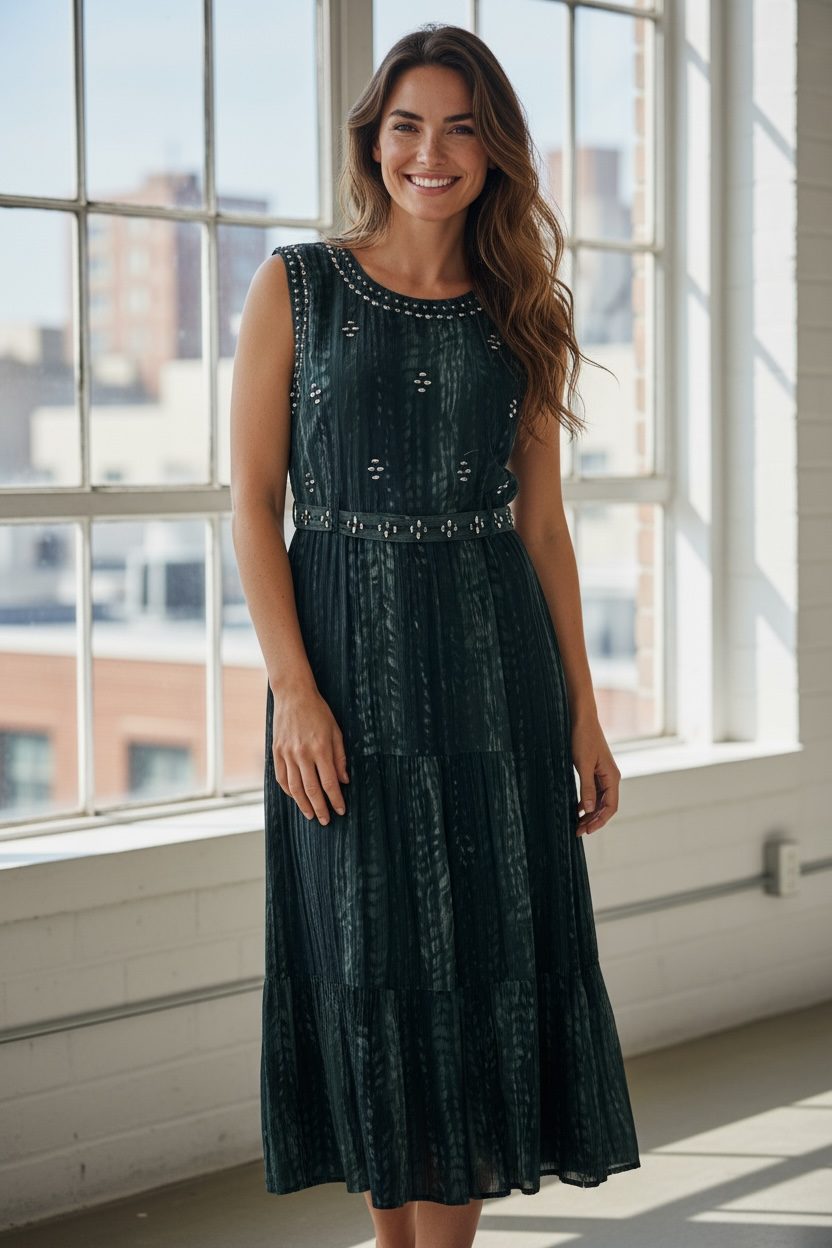 Rayon long kurti - Kurti Connection USA