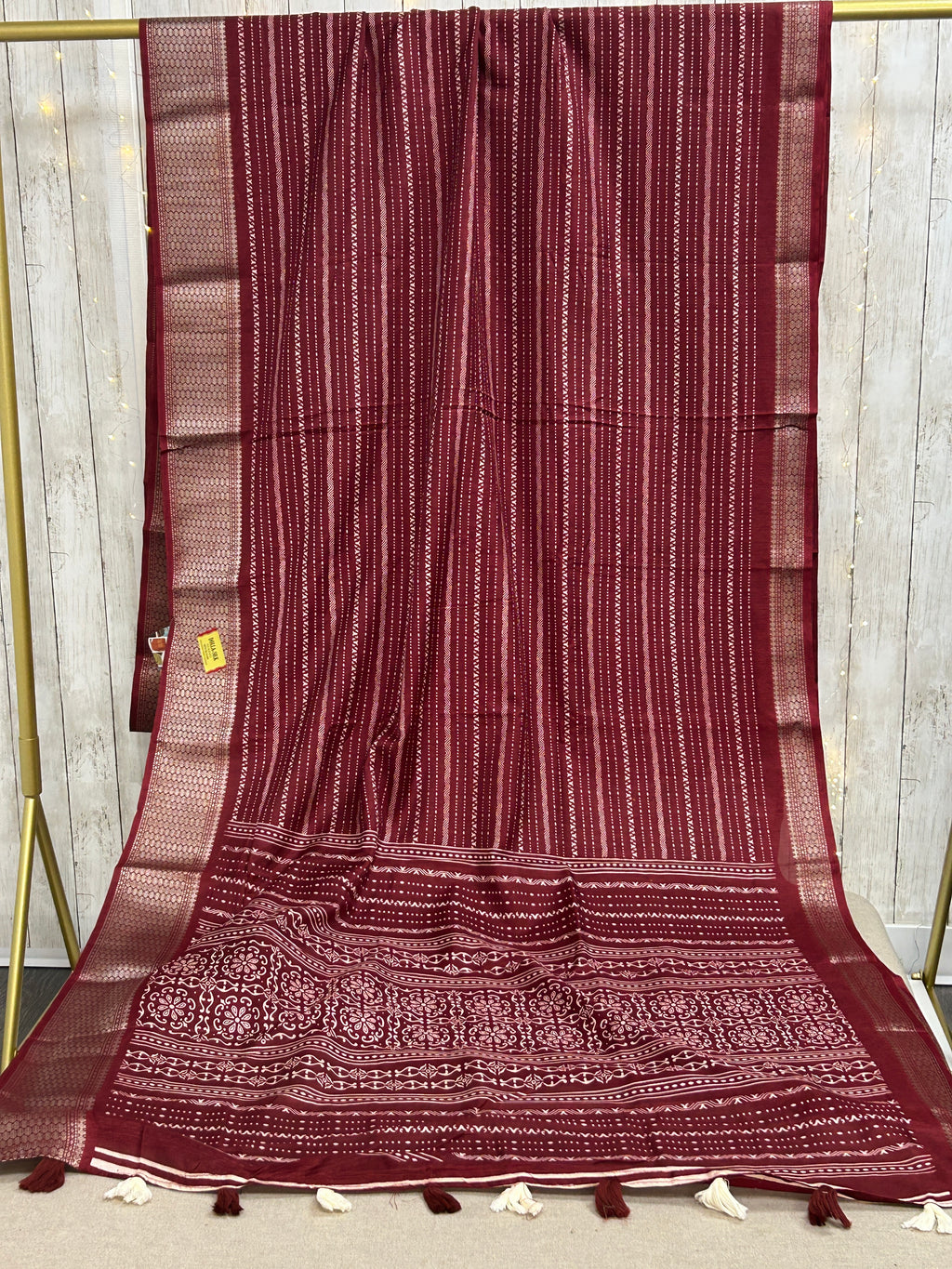 Dola silk saree with blouse piece