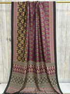 Ajrakh print saree
