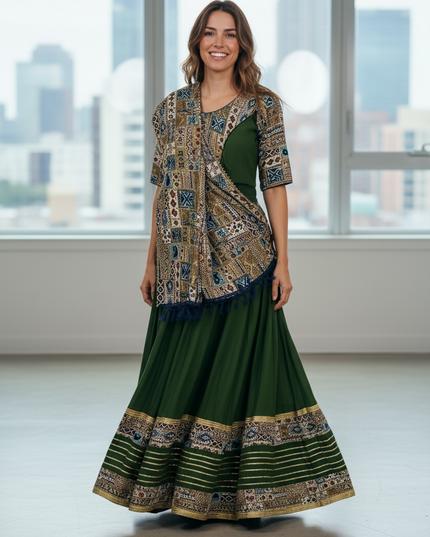 Cotton chaniya choli set - Kurti Connection USA