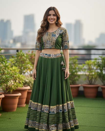 Cotton chaniya choli set - Kurti Connection USA