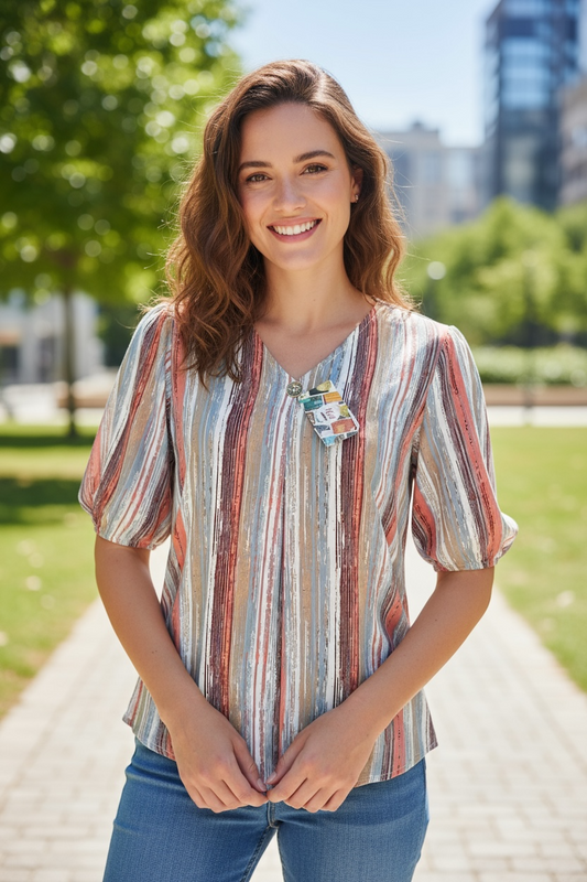 Chiffon kurti top / Tunic