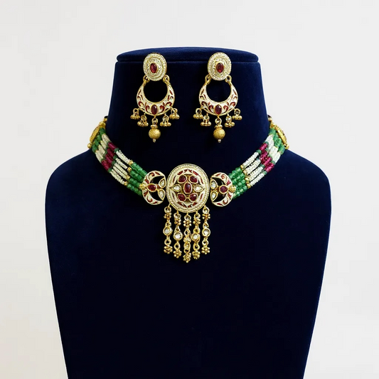 Choker necklace set