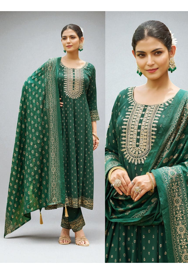 Green : Plus size Kurti set - Kurti Connection USA