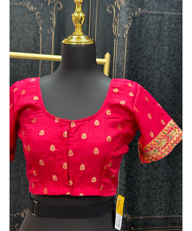 Dark pink blouse