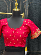 Dark pink blouse