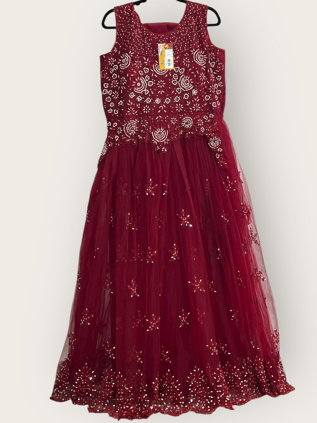 Net party wear dress - Kurti Connection USA