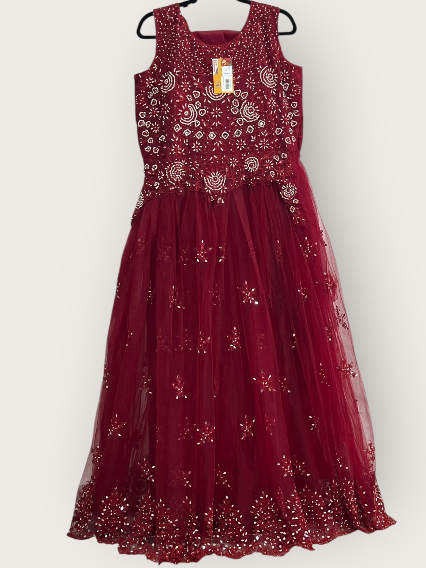 Net party wear dress - Kurti Connection USA