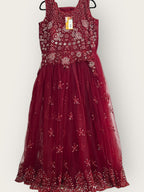 Net party wear dress - Kurti Connection USA
