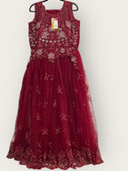 Net party wear dress - Kurti Connection USA