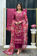 Shimmer silk salwar suit