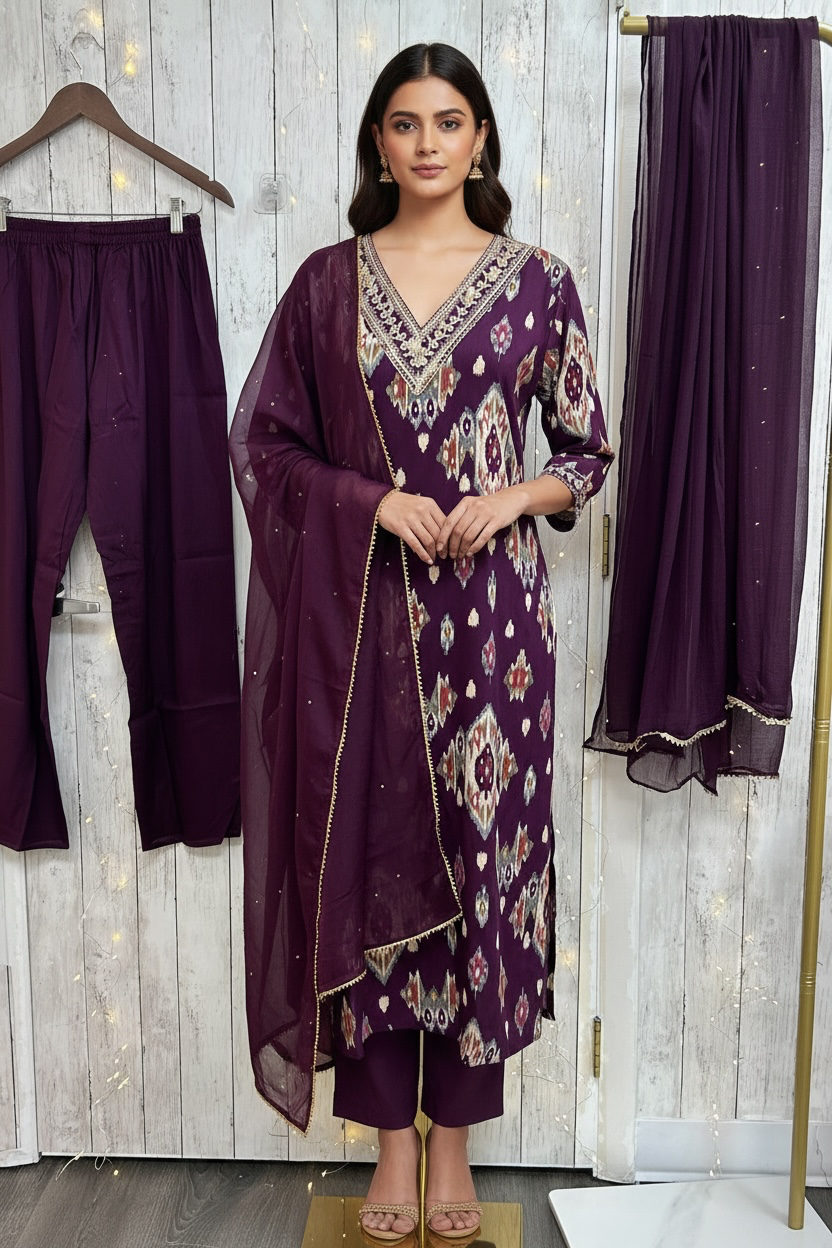 Soft cotton Kurti set