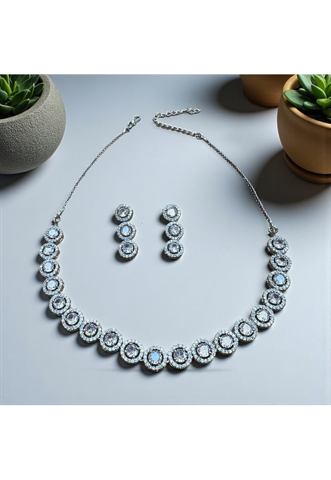 AD necklace set - Kurti Connection USA
