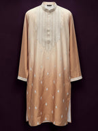Light brown kurta pajama set