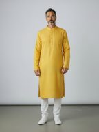 Yellow kurta pajama set