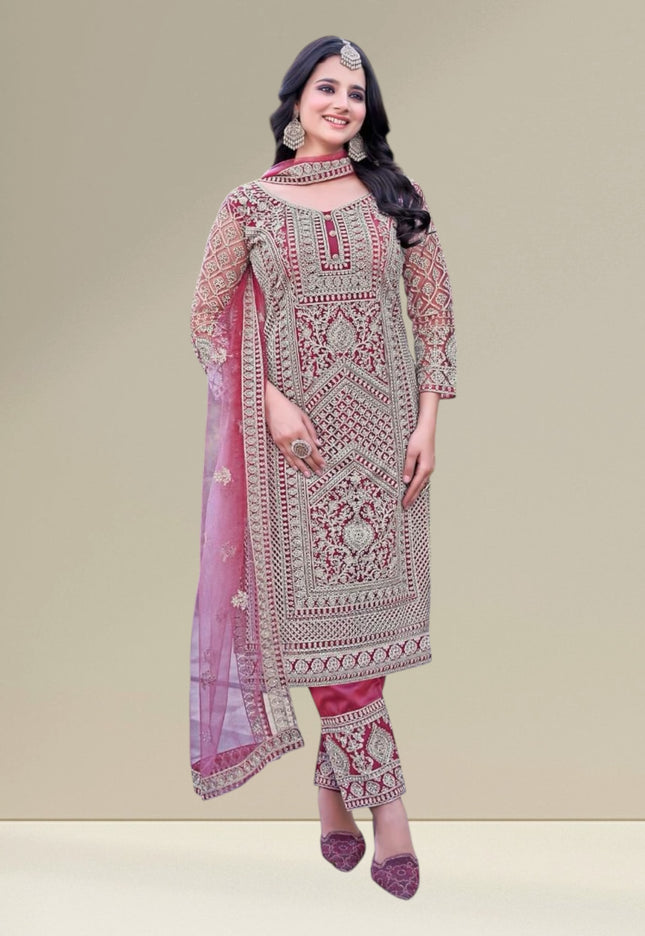 Heavy party wear salwar set - Kurti Connection USA