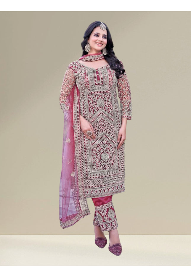 Heavy party wear salwar set - Kurti Connection USA