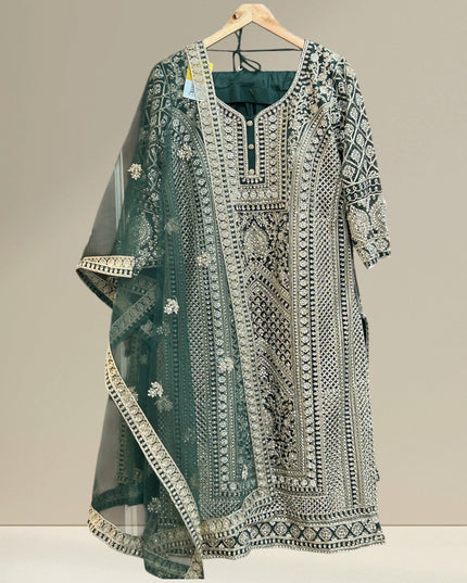 Heavy party wear salwar set - Kurti Connection USA