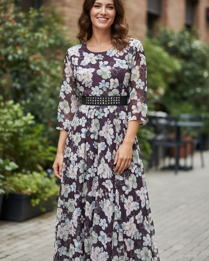 Georgette long kurti