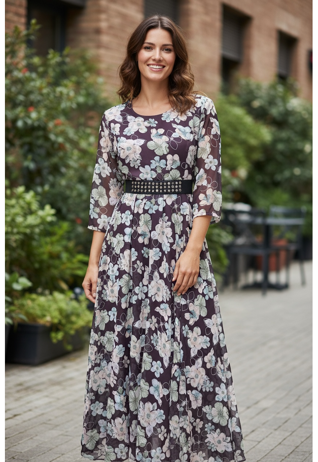 Georgette long kurti