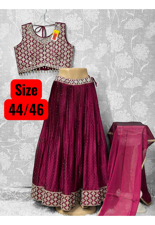 Size 44/46 Lehenga Choli set - Kurti Connection USA