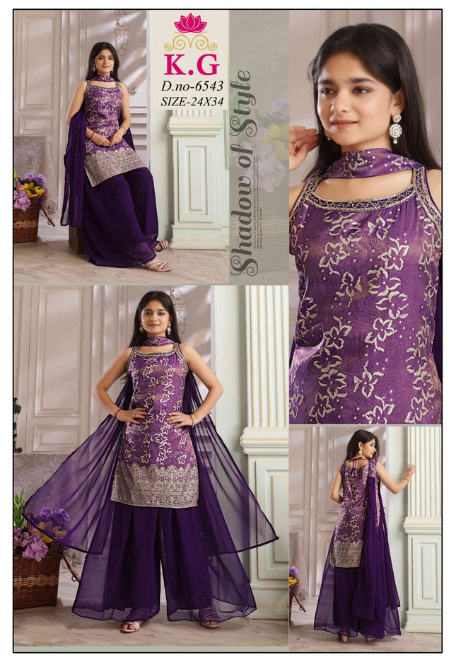 Teens : Kids Sharara suit - Kurti Connection USA