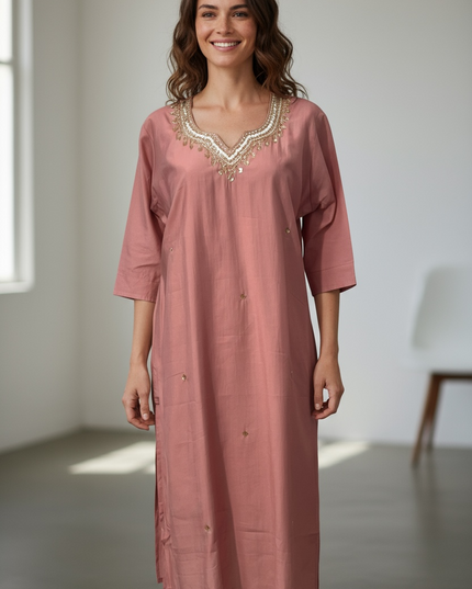 Modal silk kurtis