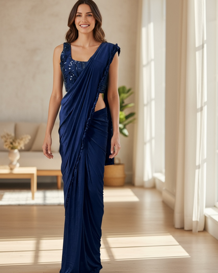 Ready to wear Pre stitched saree