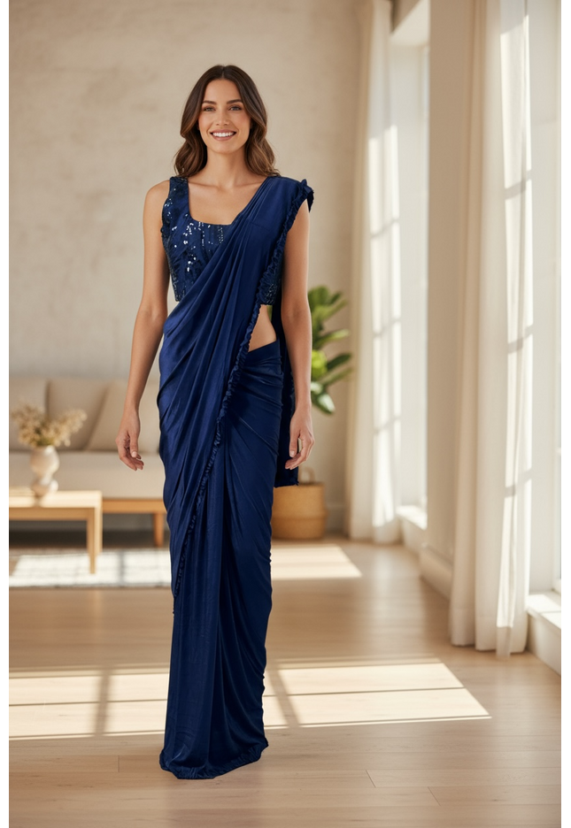 Ready to wear Pre stitched saree