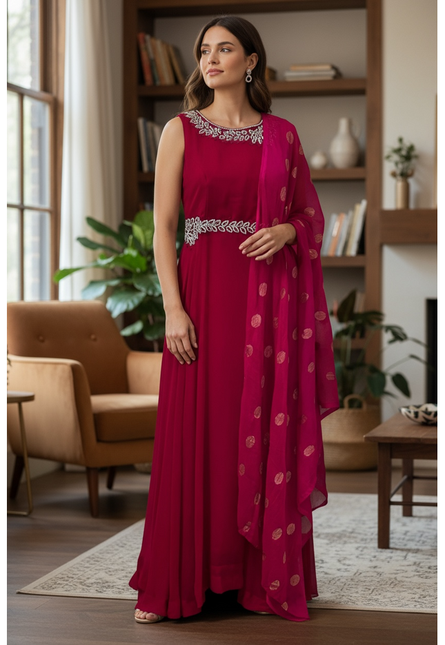 georgette party wear Kurti