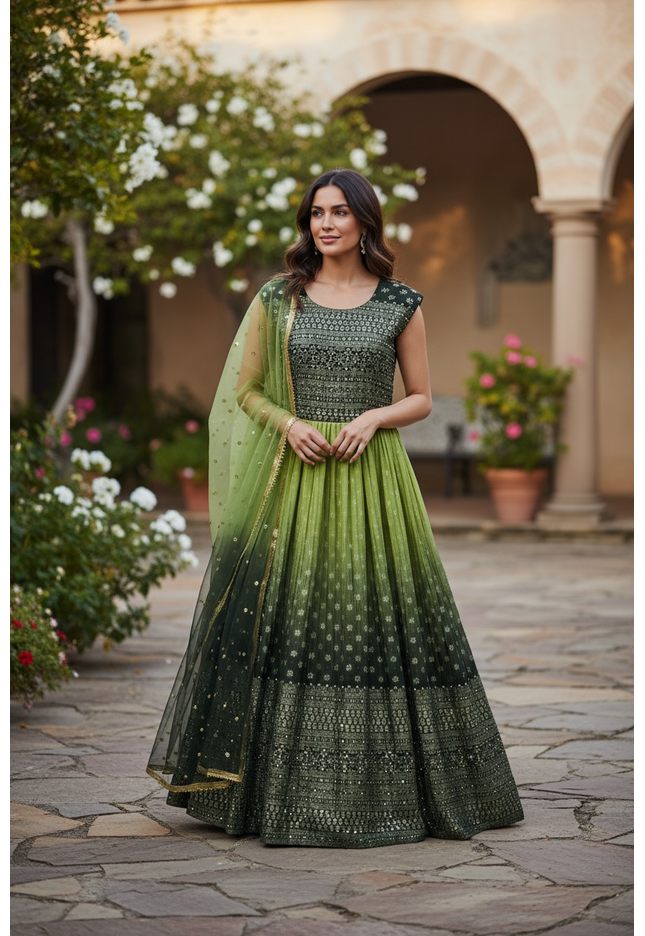Party wear long dress