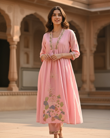 Cotton Co ord set : Kurti pant set /  clearance