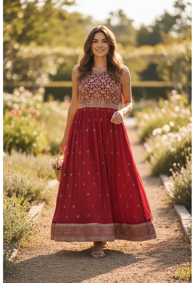 Party wear long gown